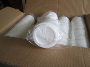 1000 white vented lids