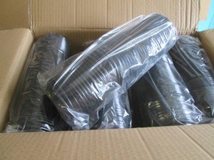 1000 Black vented cup lids
