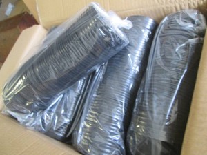 1000 Black vented cup lids