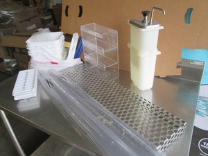 Assorted food grade serving and food storage items