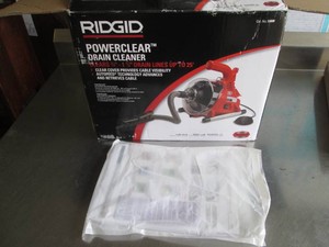 Ridgid power clear drain cleaner