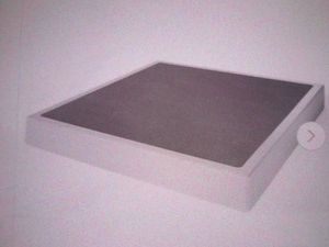 5 in. H Queen Size Box Spring with Metal Structure, Mattress Foundation with Fabric Cover, Heavy-Duty