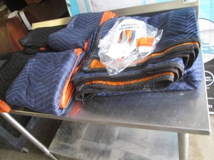 5 Assorted size new moving blankets