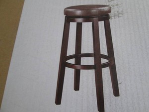 Brown bar stool