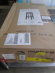 Brown bar stool