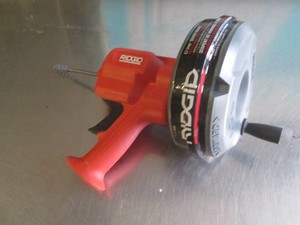 Ridgid EZ spin drain snake