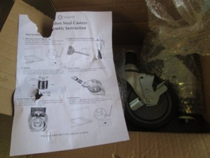 4 Heavy duty casters 5 inch