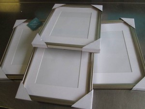 4 12 x 15 Inch matted frames