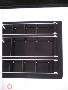 68.9 in. H x 59 in. W x 17.7 in. D Black Non-woven Fabric Wardrobe Portable Closet