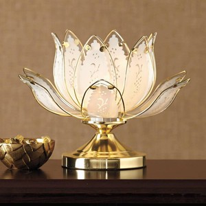 Lotus Touch Lamp - Gold