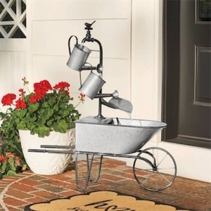 $159 Galvanized Fountain