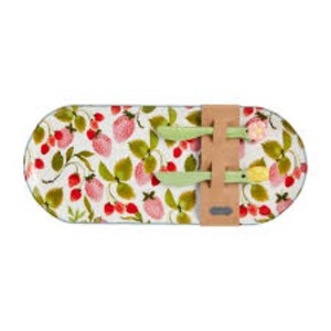 Decorative strawberry design tray
