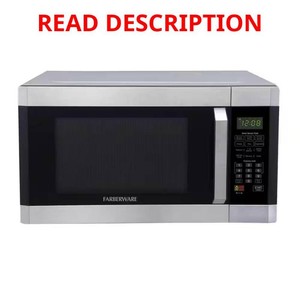 $170 1.6 cu. Ft. 1100- Watt Countertop Microwave Oven with Smart Sensor in Stainless Steel with Platinum