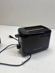 Black toaster.