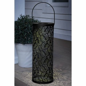 Solar Leaf Reflection Lantern