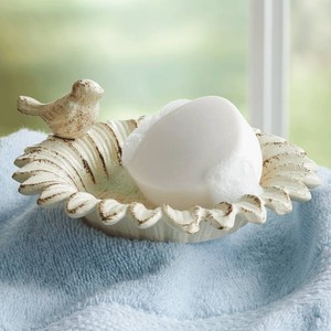Floral Bird Soap Dish