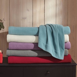 Microfleece Sheet Set - Smoke Blue, Full