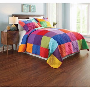 Color Connection Quilt - Colorblock, King