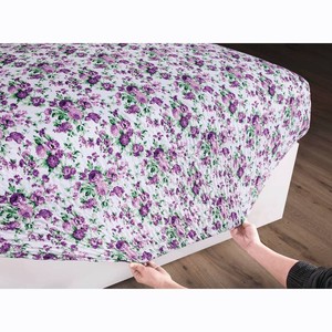 Floral Bed Tite Sheets - Lavender, Queen
