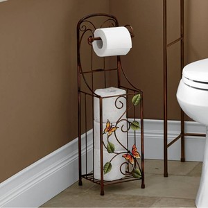 Harvest Butterfly Toilet Paper Holder