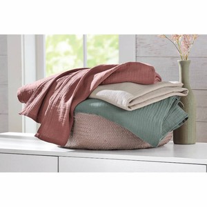 Lightweight Muslin Blanket - Eucalyptus, Twin