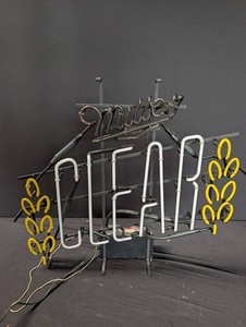 Vintage-Style Neon Sign Display - Needs Repair