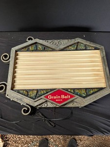 Vintage Grain Belt Beer Illuminated Wall Sign