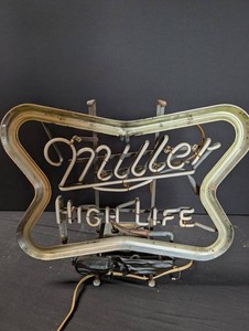 Vintage High Life Neon Sign - Needs Repair