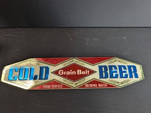 Vintage Grain Belt Beer Advertising Sign