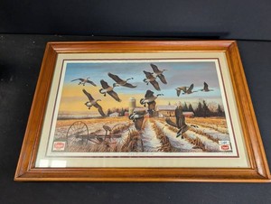 Vintage Schmidt Beer Early Morning Arrival Framed Print
