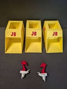 J&B Dispensers & Seagrams Pourers Mixed Lot (Lot of 5)