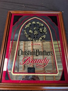Christian Brothers Brandy Advertising Mirror