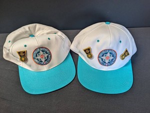 Vintage Miller Genuine Draft All Star Weekend Caps (Lot of 2)