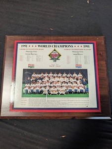 Vintage 1991 Minnesota Twins World Champions Framed Print