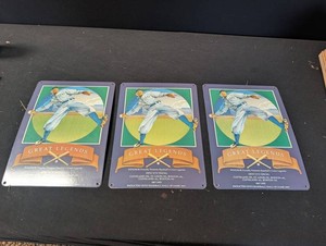 Vintage Windsor Great Legends Cy Young Baseball Plaques (Lot of 3)