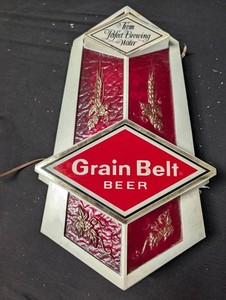 Grain Belt Beer Vintage Advertising Sign