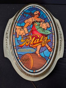 Vintage Blatz Beer Advertising Sign