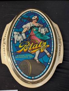 Blatz Beer Illuminated Advertising Sign
