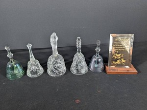 Glass Commemorative Bells & My Friend Plaque