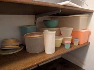 Vintage Tupperware Food Storage Container Assortment