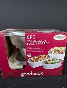 Goodcook 6-Piece Table Ready Food Storage Set