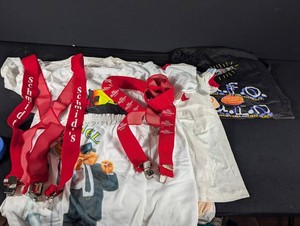 Vintage Mixed Lot Old Milwaukee Suspenders & New Germany Barwear