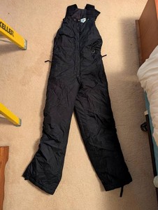 FX International Insulated Bib Overalls Black Size M