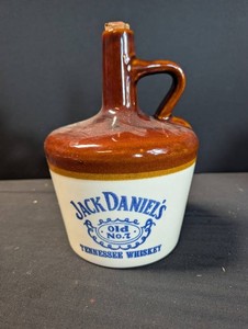 Jack Daniels Old No. 7 Tennessee Whiskey Ceramic Jug