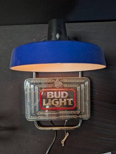 Bud Light Beer Lighted Wall Sign