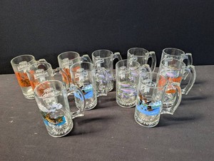 Schmidts Collector Series Wildlife Beer Mugs (Lot of 10)