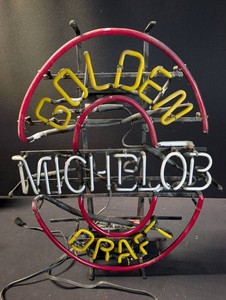 Michelob Neon Beer Advertising Sign - Does Not Work