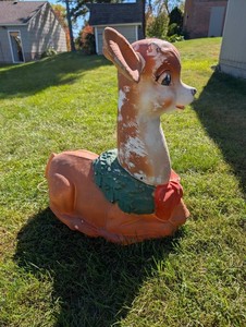 Decorative Reclining Deer Lawn Ornament