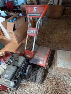 Vintage York Dodger C.R.T. Walk-Behind Tiller