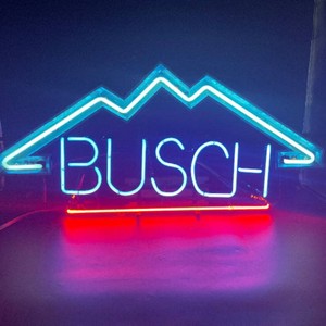 Busch Beer Neon Bar Sign